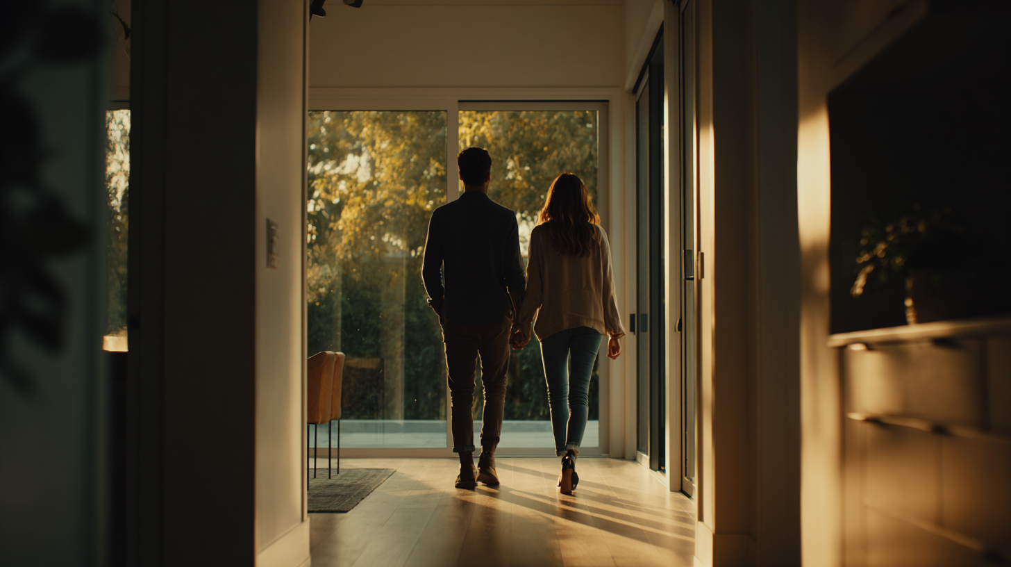 Touring a home with your real estate agent